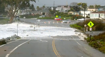 coastal flooding