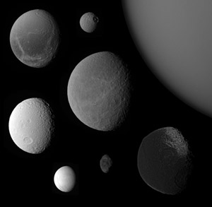moons of Saturn