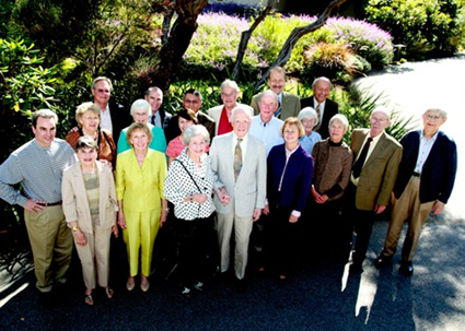 Photo of UCSC founders at University House luncheon
