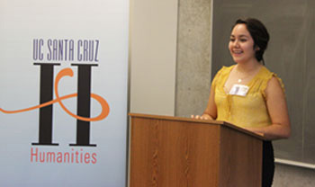 UCSC student Alma Morales 