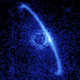 dust ring around a distant star