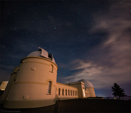 Nickel telescope dome