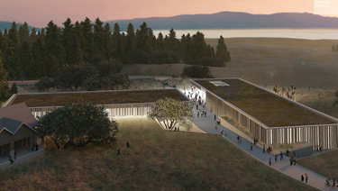 still from video about Institute of Arts and Sciences at UC Santa Cruz