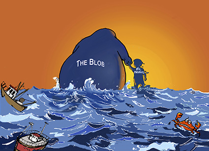 cartoon of the blob and el nino