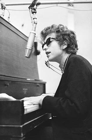 Dylan at piano