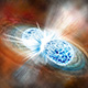 illustration of neutron star merger