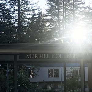 Merrill College at dusk