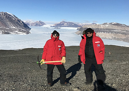 Researchers at Taylor Glacier