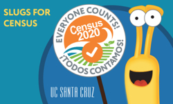 Census selfies with Banana Slug