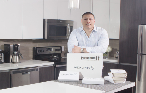 Andy Sartori (College Nine ’13, economics) leads online meal-prep delivery service MealPro