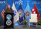 Gen. Paul M. Nakasone, commander of CYBERCOM, hosted a welcome for the AEN.