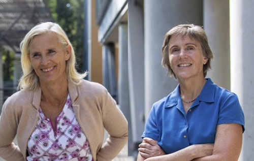 Portrait of Camilla Forsberg and Lindsay Hinck, co-directors of the IBSC.
