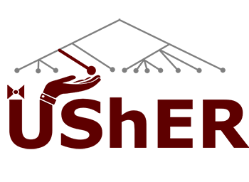 UShER logo