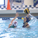Water polo player Emma Laszlo trying for a shot