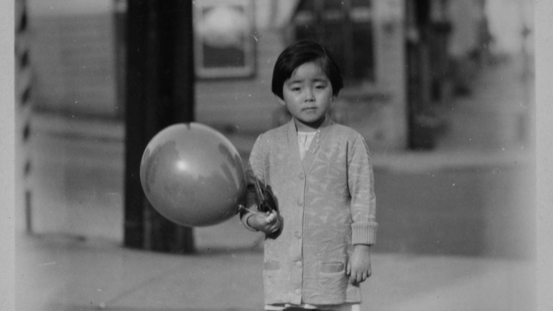 boy with balloon