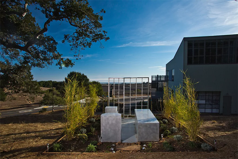 The Solitary Garden art installation at UC Santa Cru