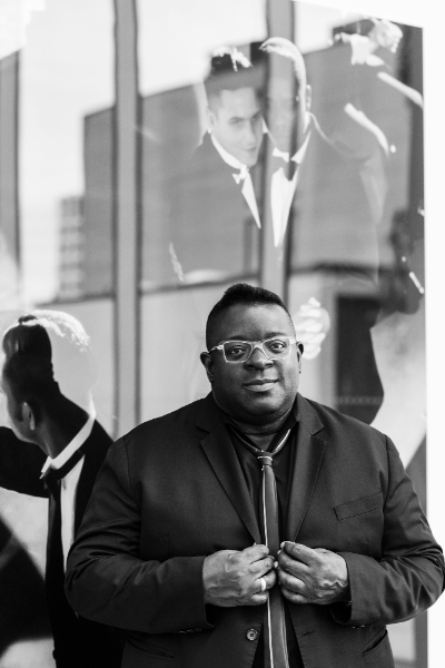 Portrait of Isaac Julien (photo by Thierry Bal)