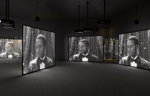 Isaac Julien, Once Again... (Statues Never Die), installation view, Tate Britain, 2023. (P