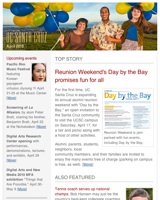 April 2010 Newsletter screenshot