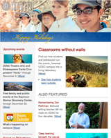 December 2012 Newsletter screenshot