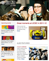 June 2012 Newsletter screenshot