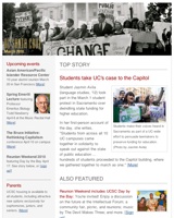 March 2010 Newsletter screenshot