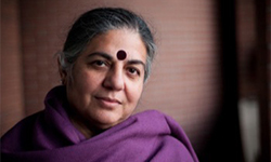 Legendary food activist Vandana Shiva visits