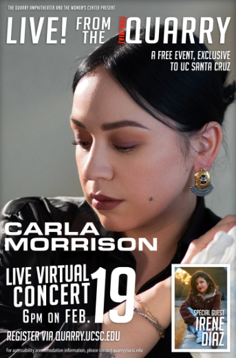 Concert poster for Carla Morrison