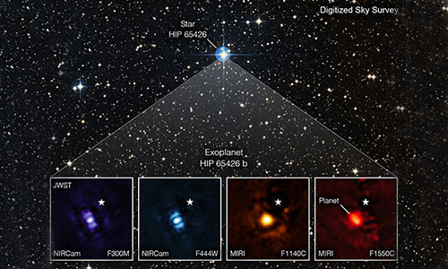 NASA releases JWST's first exoplanet image