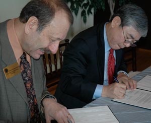 UCSC signs cooperative agreement with Korean University