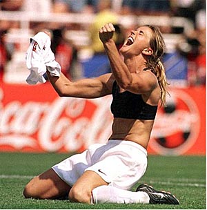 Soccer star Brandi Chastain headlines Girls and Women in Sports Day at UCSC