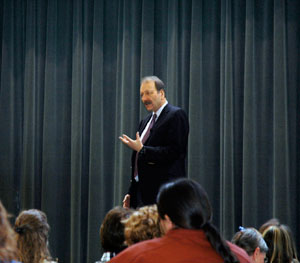 Salaries, budget, ‘green’ updates, Grateful Dead are topics for Blumenthal at Spring Open Forum