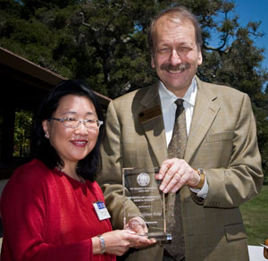 Chancellor conveys awards for achievements in diversity