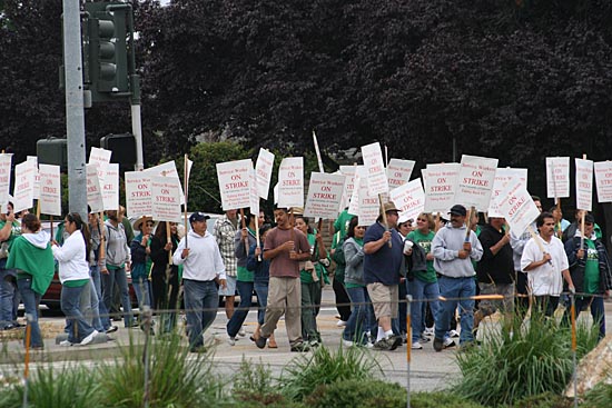 Images from the AFSCME strike, July 14
