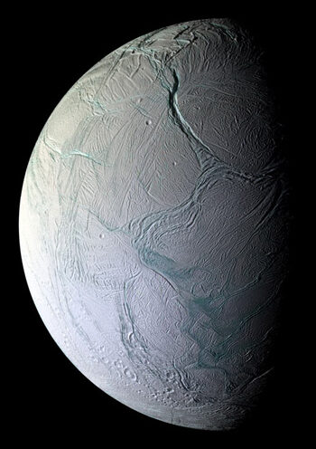 Cassini data show Enceladus in motion