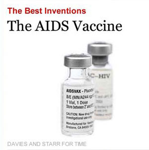 AIDS vaccine hailed among “Best of 2009”