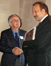 Chancellor Blumenthal receives top UC honor for Academic Senate service