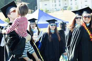 A weekend in the sun for UCSC’s Class of 2012