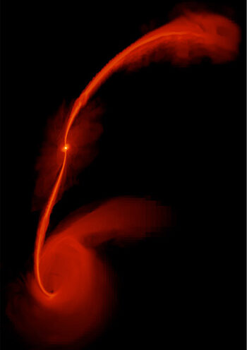 Study finds different ways for a black hole to swallow a star