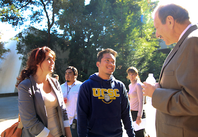 Chancellor to urge high school students to pursue higher education dreams