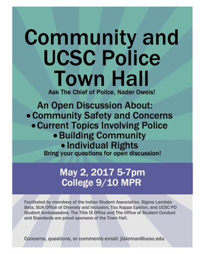Community and UCSC police town hall
