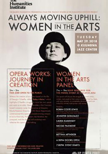 Bettina Aptheker to lead ‘Women In the Arts’ panel at Kuumbwa