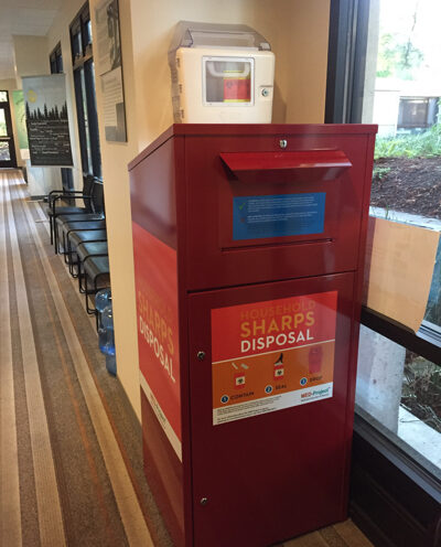 Dispose medications, sharps at health center kiosks