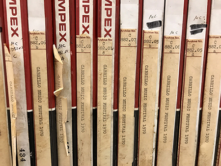 UCSC Library completes project to make 670 Cabrillo Music Festival recordings available to public