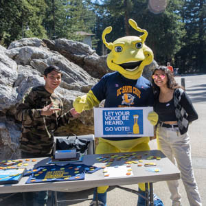 UC Santa Cruz campus voting skyrocketed in 2020