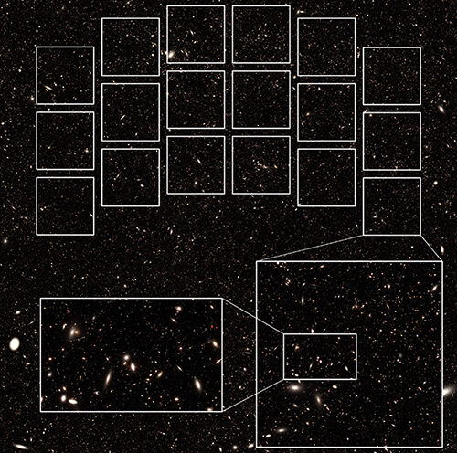 Simulated image shows how NASA’s Roman could expand on Hubble’s deepest view