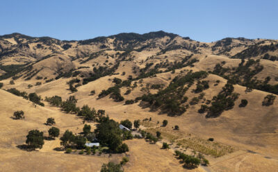 Aerial photo of Strathearn Ranch
