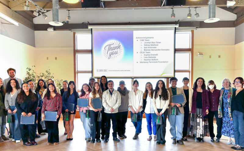 Students support local antipoverty efforts through internship program