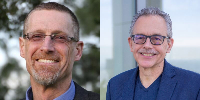 Chris Benner (left), Manuel Pastor (right)