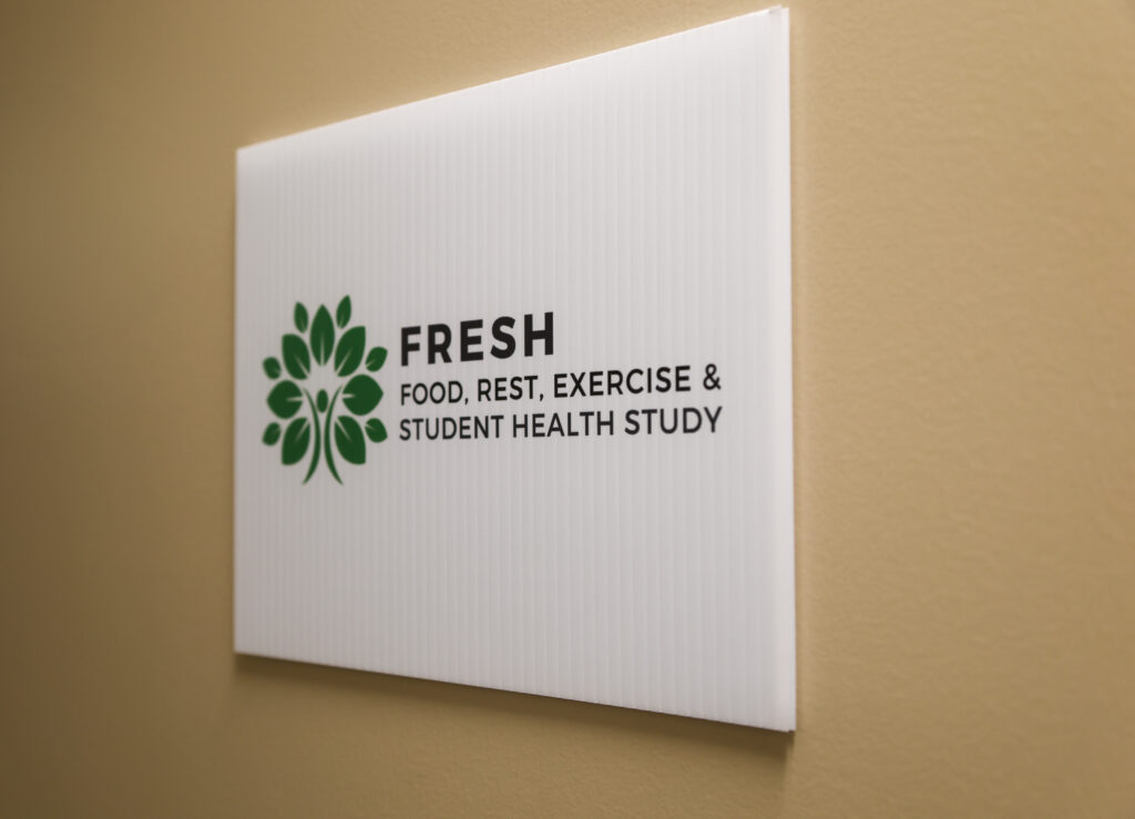 FRESH study sign